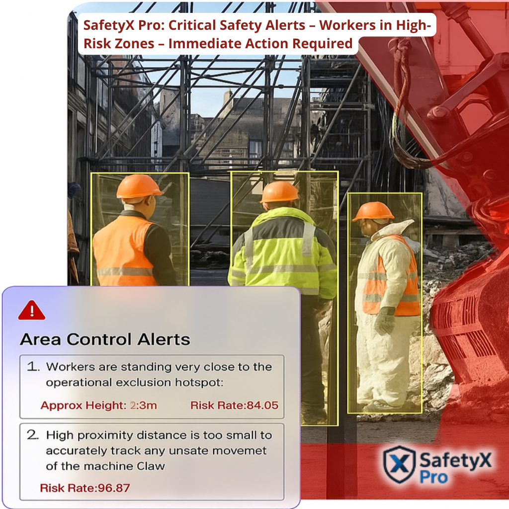 Smart AI Monitoring for Worker Safety in Hazardous Zones